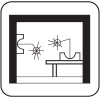 Surface mounted wall or horizontal installation