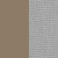 Matt Mocha Aluminium with Natté Grey Upholstery