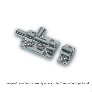 Barrel Bolt - Brass - 59mm