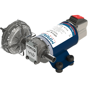 UP3-S Gear Pump 15 l/min with Intergrated On/Off Switch - 12Vdc