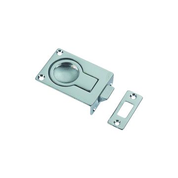 Spring Loaded Lifting Latch - Chrome
