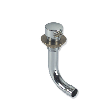 Tank Air Vent - 90° - Chrome - Right Hand