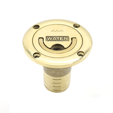 Retractable Handle Deck Filler - Water - Brass