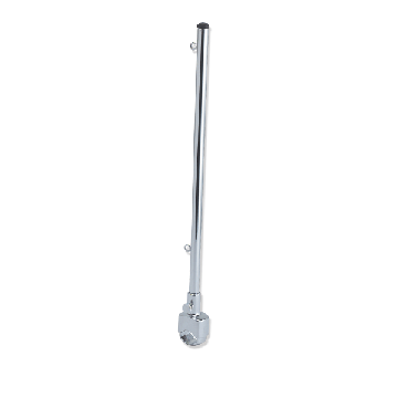 Flagpole with Removable Socket - Chrome - 500mm