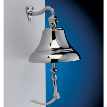 Chrome Plated Ship's Bells - 125.00 mm