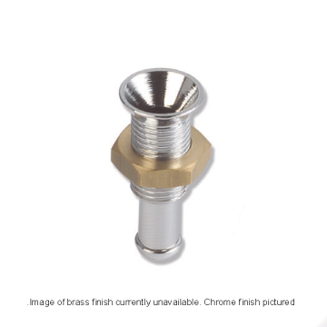 Recessed Drain Fitting - Brass