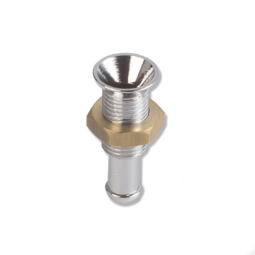 Recessed Drain Fitting - Chrome