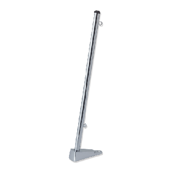 Flagpole - Chrome - 350mm