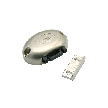 Anti-Vibration Push Button Mechanism (Slam Action) - Nickel Effect