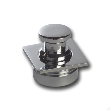 Knob and Ferrule - Chrome