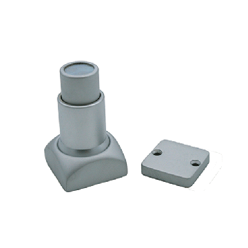 Telescopic Magnetic Door Holder - Satin Chrome