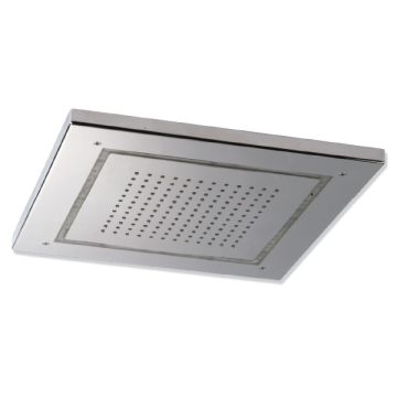 LED Drench Shower - Stainless Steel - White 5000°K - Surface Mounted