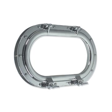 Brass Oval Porthole - 25mm