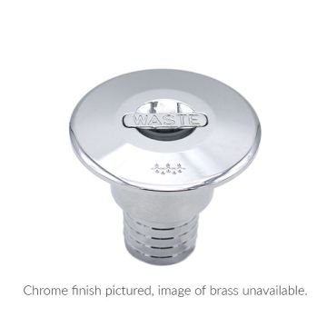 Brass Deck Filler - Waste