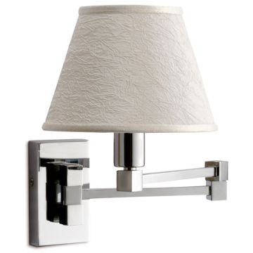 'Izar C' Wall Light - Chrome