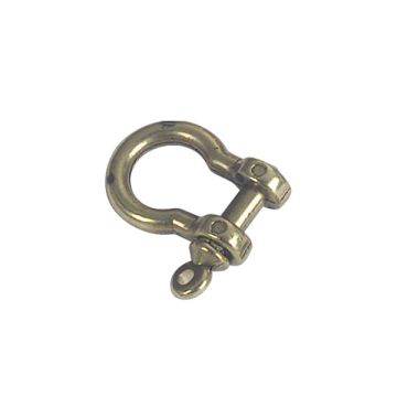 Brass Shackle - Brass Finish - 10mm ID