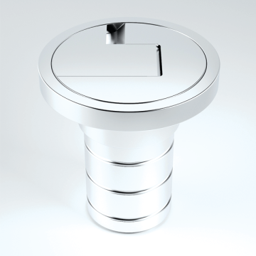 Premium Deck Filler - Hidden Fixings -38.00 Ø-316 Stainless Steel-Water