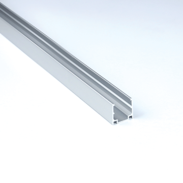 Aluminium Mounting Extrusion For Neon Flex - Top View - 1000mm