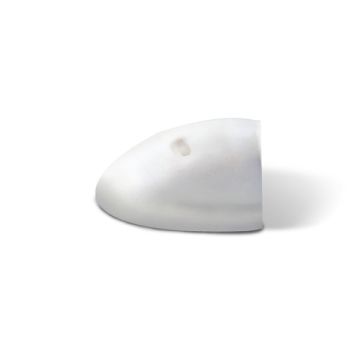 Radial 30 End Caps - PVC - Grey