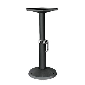Manual Table Pedestal - Fixed - White Powder Coated